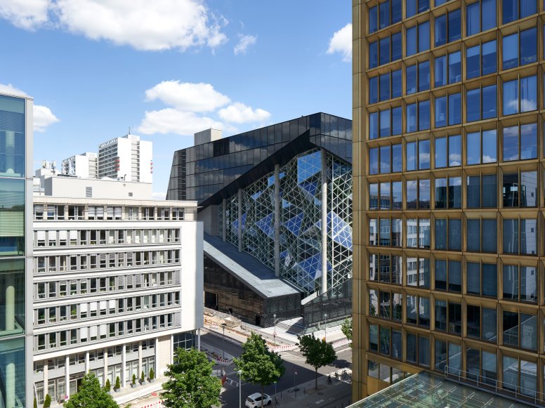 Photo of the Axel Springer publishing house in Berlin