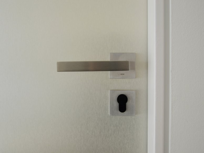 Door handle in a Ronald McDonald House